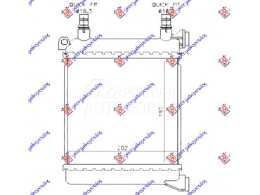 HLADNJAK MOTORA DODATNI 1.5/2. za BMW Serija 2 od 2019. do 2025. god.