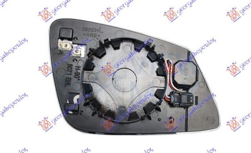 STAKLO RETROVIZORA SA GREJACEM