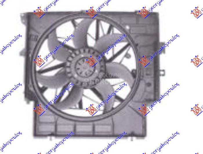 VENTILATOR KOMPLET (1.6/2.0 BE