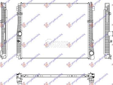HLADNJAK MOTORA 2.0 BENZIN (61 za BMW Serija 4 od 2020. do 2025. god.
