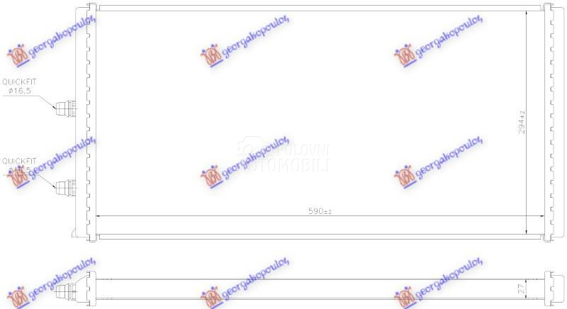 HLADNJAK MOTORA DODATNI 3.0 BE