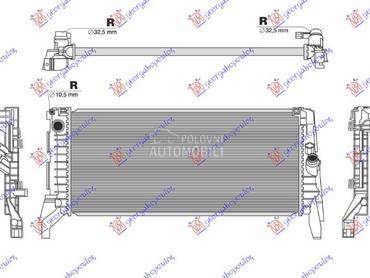 HLADNJAK MOTORA 1.5/2.0 DIZEL za MINI Countryman od 2016. do 2021. god.