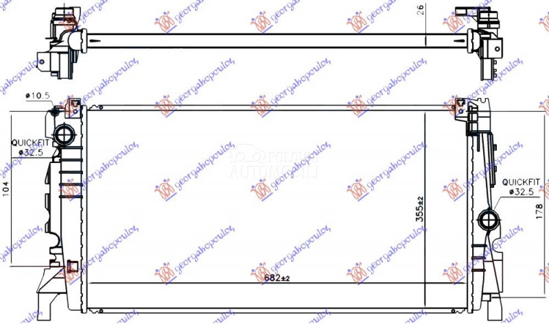 HLADNJAK MOTORA 1.5 (225xe) HI