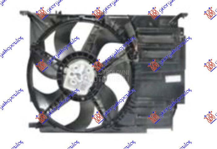 VENTILATOR KOMPLET (2.0 BENZIN