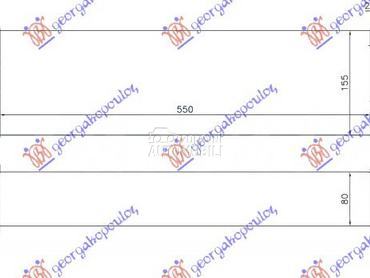 HLADNJAK INTERKULERA 2.0-3.0 D za BMW Serija 7 od 2012. do 2015. god.