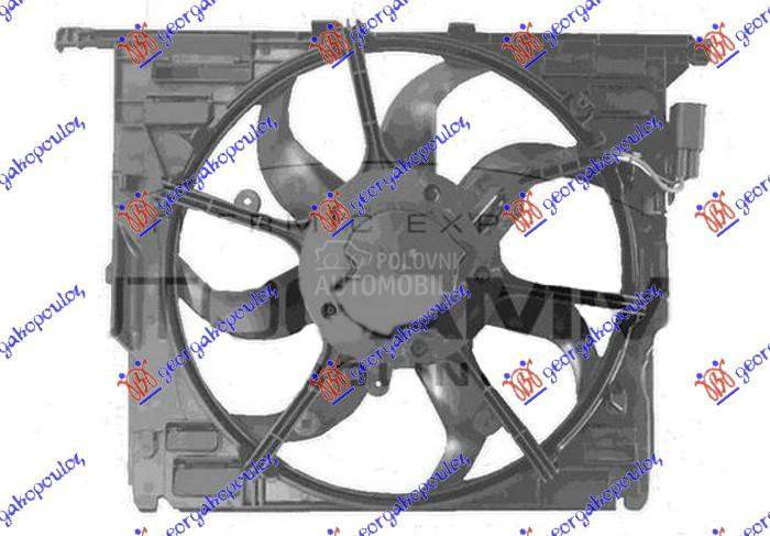 VENTILATOR KOMPLET (3.0 BENZIN