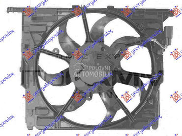VENTILATOR KOMPLET (3.0 BENZIN za BMW Serija 7 od 2012. do 2015. god.