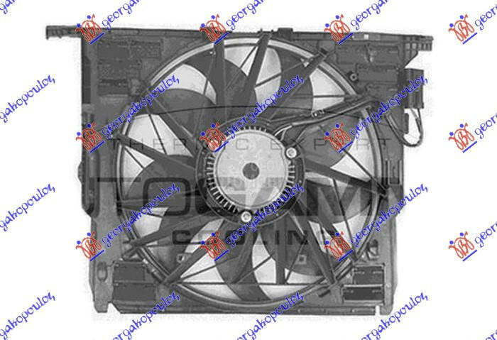 VENTILATOR KOMPLET (4.4 BENZIN