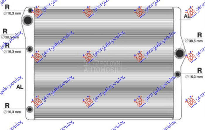 HLADNJAK MOTORA 3.0 DIZEL (AUT