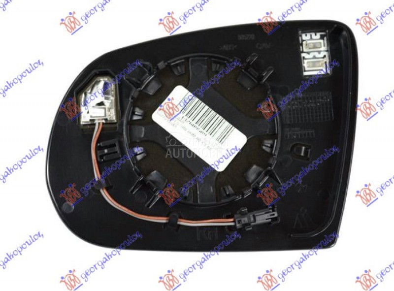 STAKLO RETROVIZORA SA GREJACEM