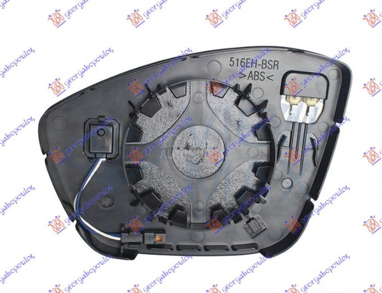 STAKLO RETROVIZORA SA GREJACEM