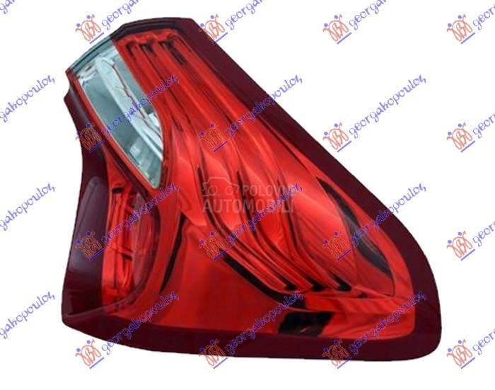 STOP LAMPA SPOLJASNJA CRNA LED