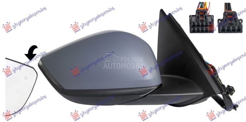 RETROVIZOR ELEK. SA GREJ. PM (