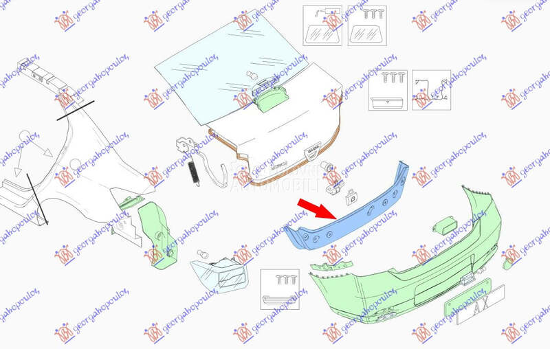 ZADNJI VEZNI LIM SPOLJASNJI (S
