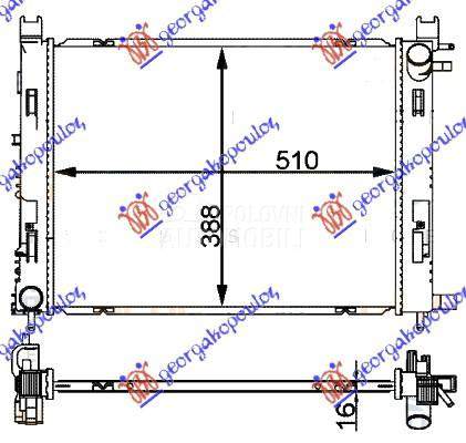 HLADNJAK MOTORA BENZIN/DIZEL (