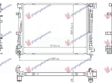 HLADNJAK MOTORA 1.0 BENZIN (AU za Dacia Jogger od 2022. do 2025. god.