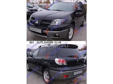 Karoserijski Delovi za Mitsubishi Outlander od 2003. do 2021. god.