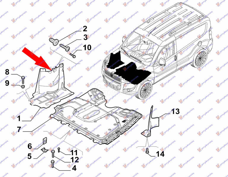ZASTITA MOTORA PLASTICNA