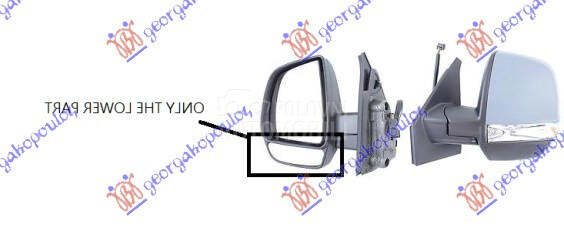 STAKLO RETROVIZORA (CARGO) (DO
