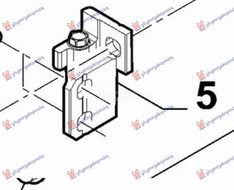 SARKA PREDNJIH/ZADNJI VRATA DO