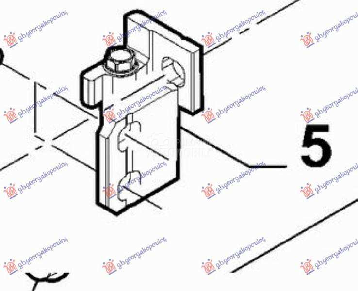 SARKA PREDNJIH/ZADNJI VRATA DO