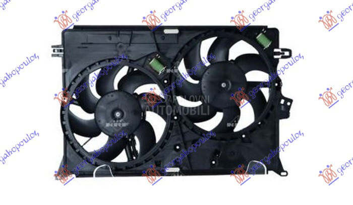 VENTILATOR (DUPLI) KOMPLET (BE