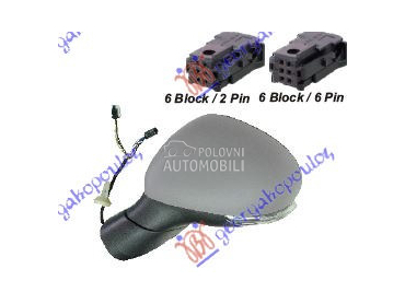 RETROVIZOR ELEKTRICNI SA GREJA za Fiat 500X od 2019. do 2025. god.