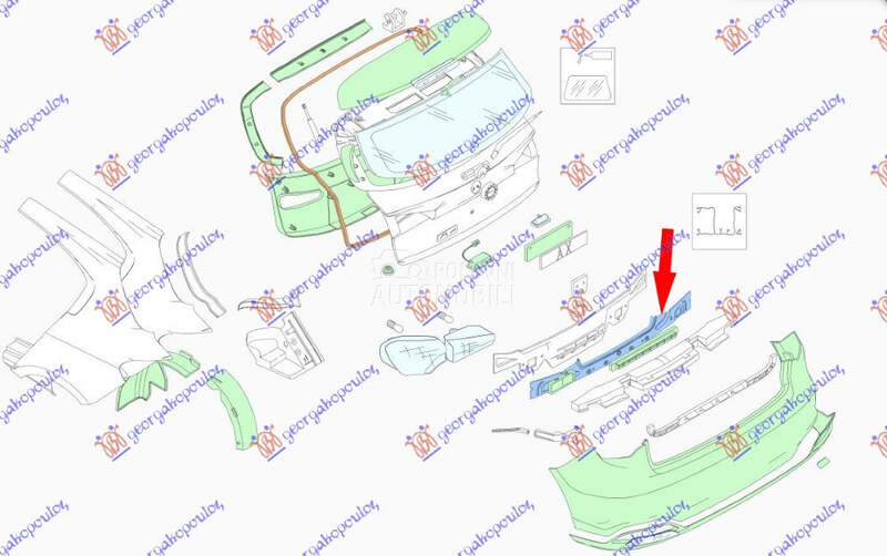 ZADNJI VEZNI LIM GORNJI SPOLJA