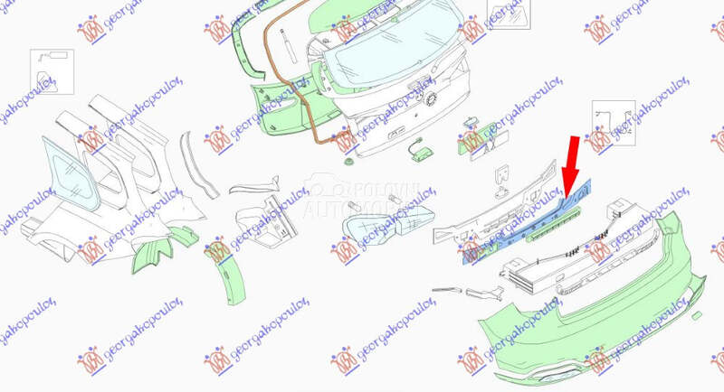 ZADNJI VEZNI LIM GORNJI SPOLJA