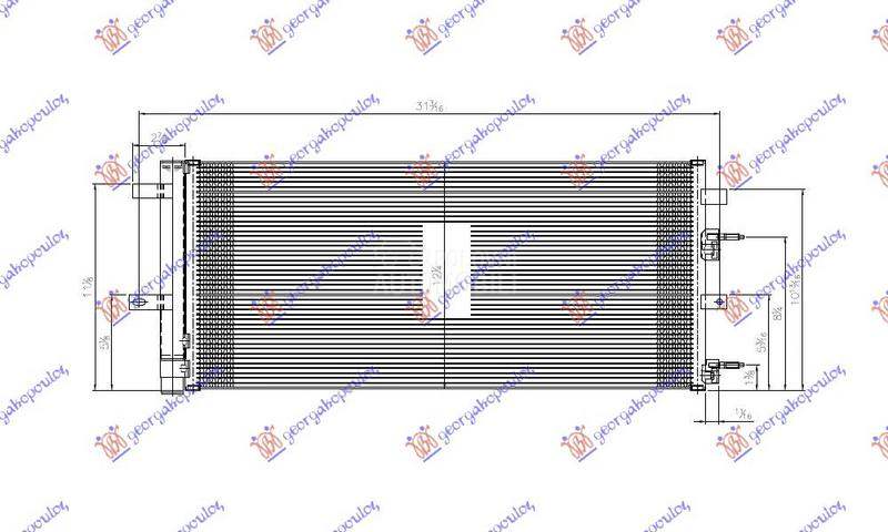 HLADNJAK KLIME BENZIN/DIZEL (6