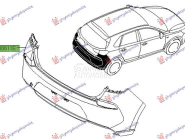 ZADNJI BRANIK (O) za Hyundai i30 od 2020. do 2025. god.