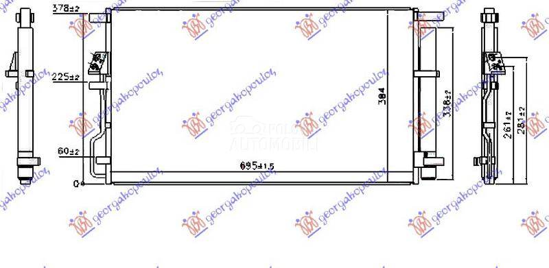 HLADNJAK KLIME 2.0 MPI BENZIN