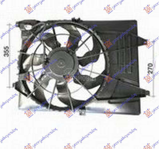 VENTILATOR KOMPLET (1.6 GDi/2.