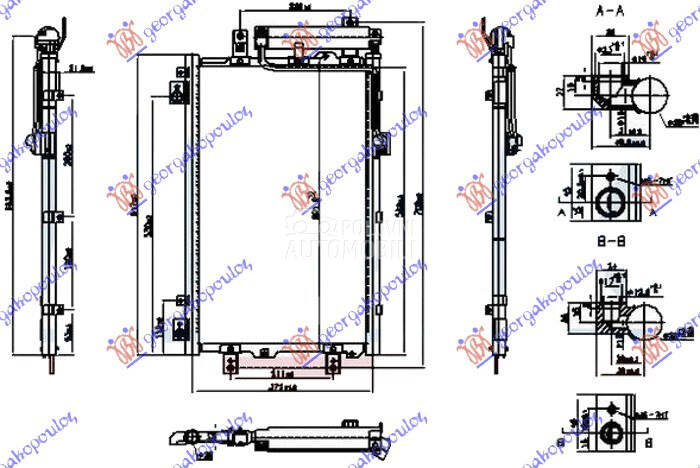HLADNJAK KLIME ELEKTRICNI (EV)