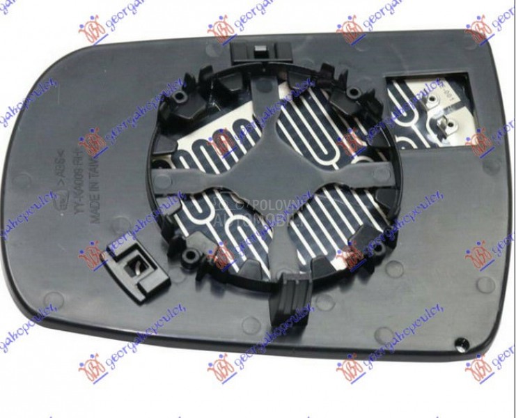 STAKLO RETROVIZORA SA GREJACEM