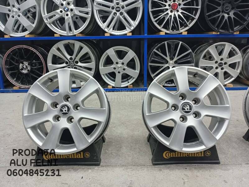 Aluminijumske felne SKODA 15" 5 x 112