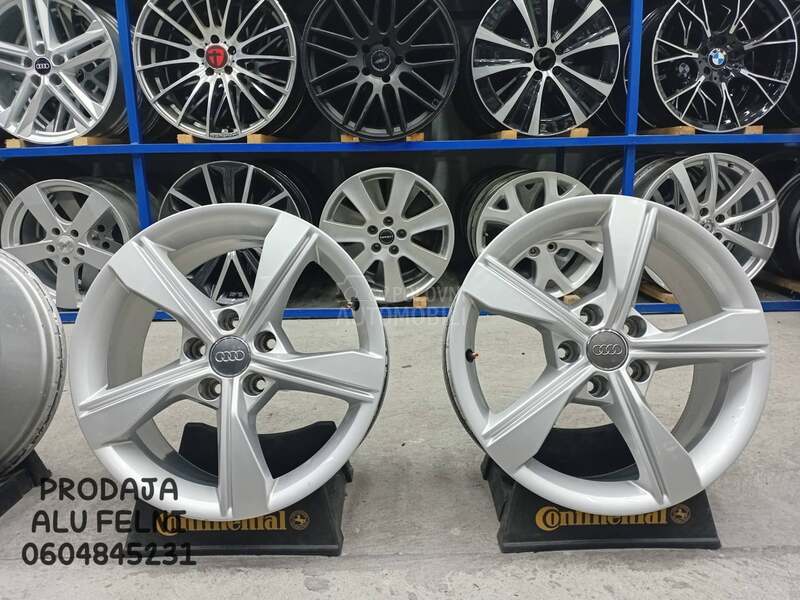 Aluminijumske felne AUDI 17" 5 x 112