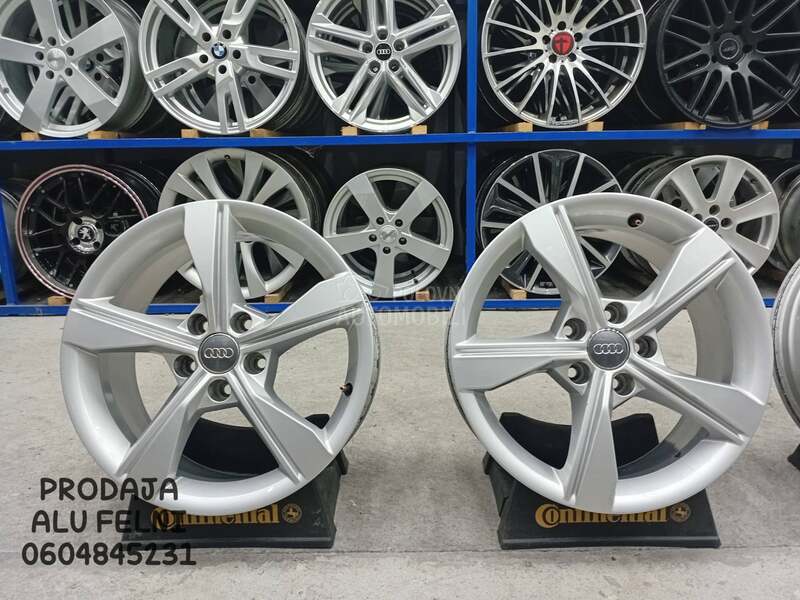 Aluminijumske felne AUDI 17" 5 x 112