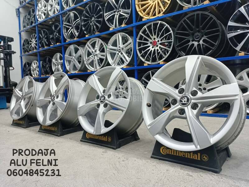 Aluminijumske felne SKODA 17" 5 x 112