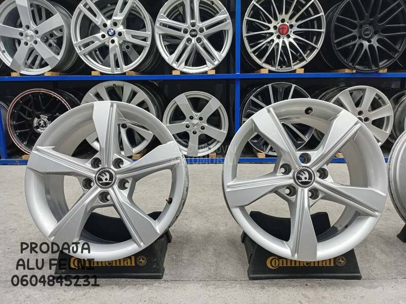 Aluminijumske felne SKODA 17" 5 x 112