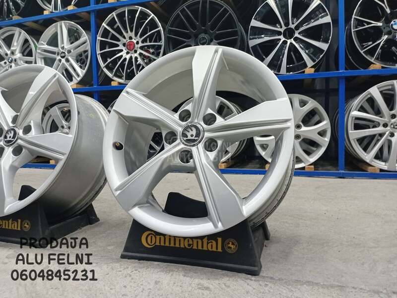 Aluminijumske felne SKODA 17" 5 x 112