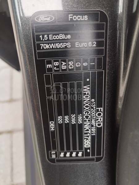 Ford Focus 1.5 D Bussiness