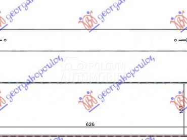 HLADNJAK INTERKULERA BENZIN-DI za Infiniti Q30 od 2016. do 2025. god.