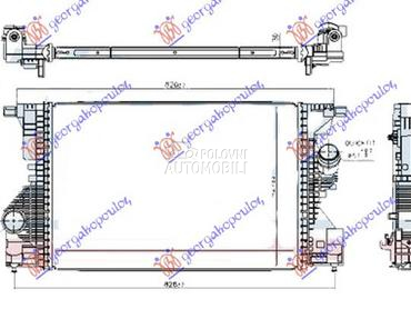 HLADNJAK INTERKULERA 1.3 BENZI za Mercedes Benz CLA Klasa od 2019. do 2023. god.