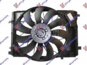 VENTILATOR KOMPLET (6.2 BENZIN za Mercedes Benz CLA Klasa od 2013. do 2016. god.