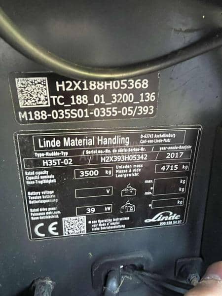 Linde H35T/02