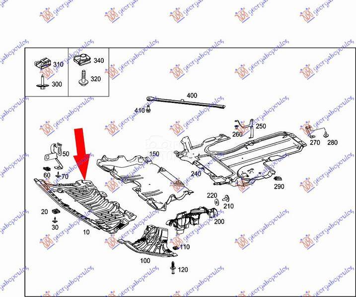 ZASTITA MOTORA (AMG LINE)