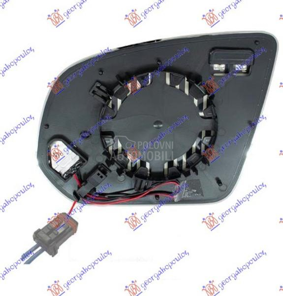 STAKLO RETROVIZORA SA GREJACEM