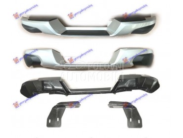 ZADNJI BRANIK SREBRNI KOMPLET za Fiat Fullback od 2016. do 2025. god.