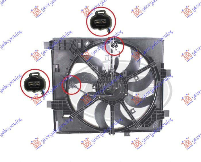 VENTILATOR KOMPLET (1.6 DIG-T